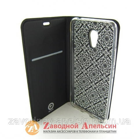 Чохол книжка Meizu M3s M3 mini Kiwis Case black Одеса - фото 3