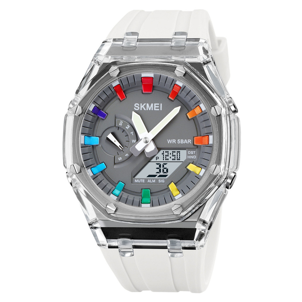 Skmei 2100WTGY White-Grey SALE SBR Киев - изображение 1