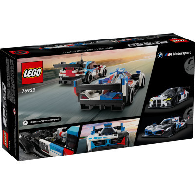 Конструктор LEGO Speed Champions Гоночні автомобілі BMW M4 GT3 та BMW M Hybrid V8 676 деталей (76922) Вінниця - фото 8