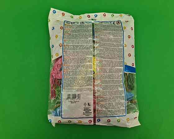 Повітряні кулі Панч-Болл асорті пастель шовкографія 18" (45 см) 100 шт Gemar (1 пач.) Харків