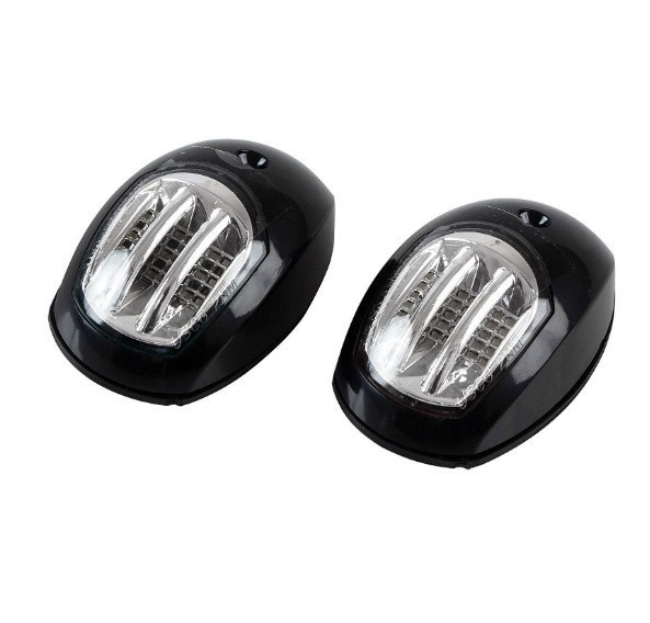 Пара навигационных огней LED черный корпус Киев - изображение 1