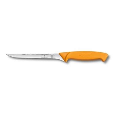 Кухонный нож Victorinox Swibo, Filleting, оранжевый, 16 см (5.8448.16) Винница - изображение 1