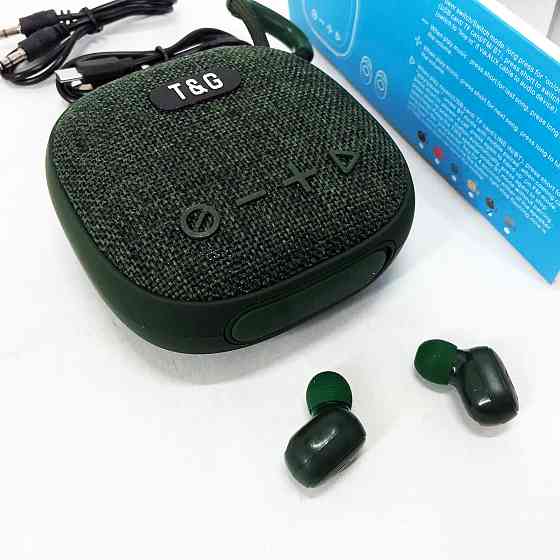 Bluetooth стерео колонка з радіо, Бездротова колонка переносна гучна на акумуляторі маленька YJ-57 Івано-Франківськ