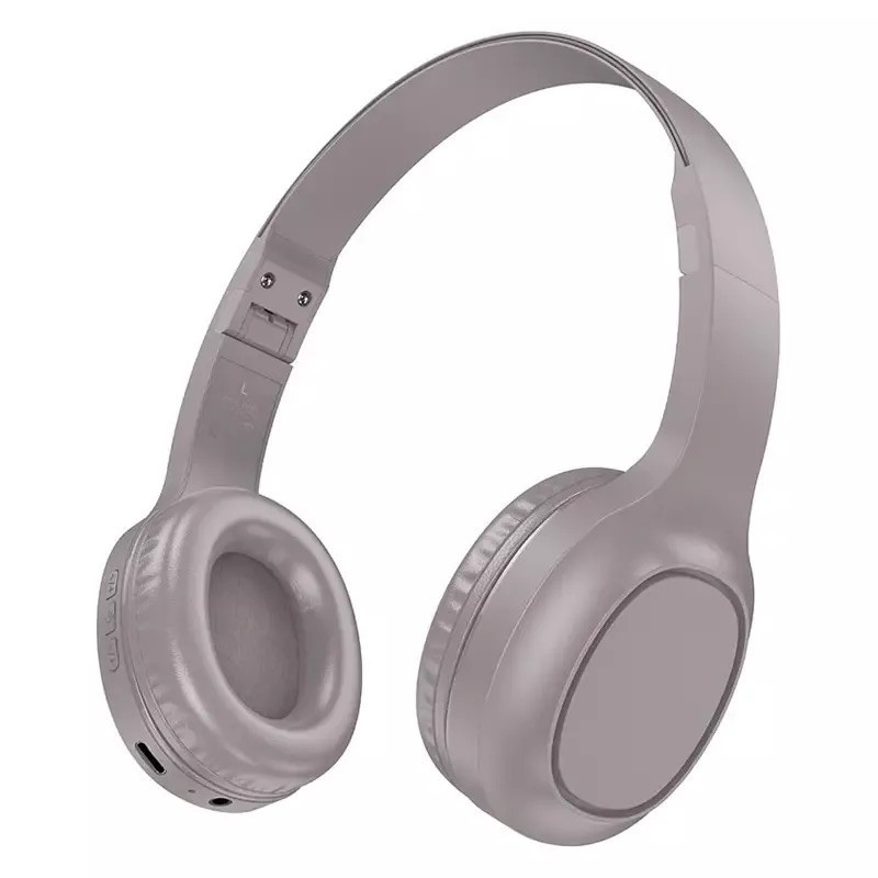 Бездротові навушники HOCO W46 Charm BT headset Brown Одеса - фото 2