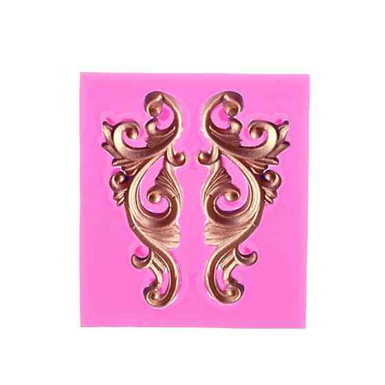 Силиконовая форма Абстракция 54 на 60 мм розовый Киев