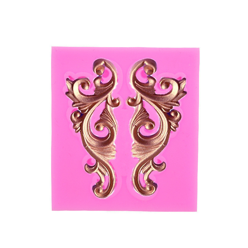 Силиконовая форма Абстракция 54 на 60 мм розовый Киев - изображение 4