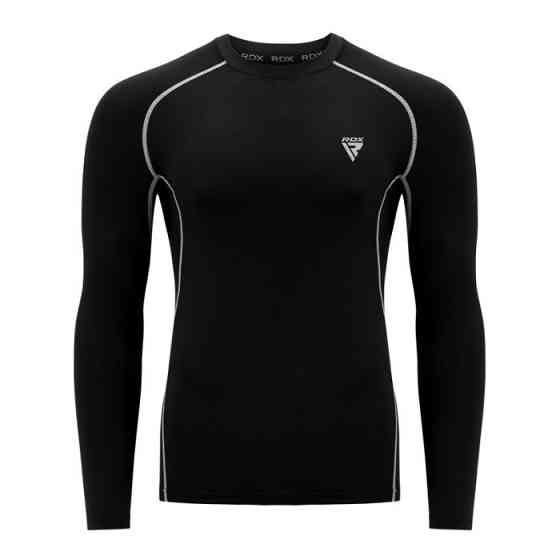 Рашгард з довгим рукавом RDX Lycra Black XL Каменское