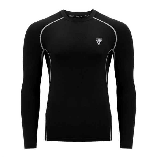 Рашгард із довгим рукавом RDX Lycra Black XL Кам'янське - фото 4