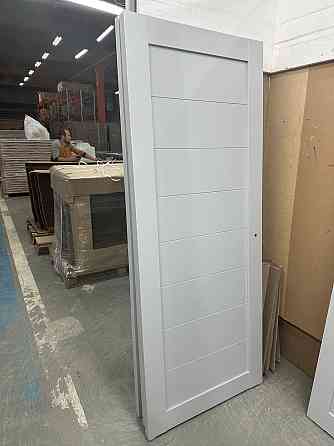 Двері екокошпон, Полотно, серія TETRA, Модель Т-04 (глуха) Колір: Альпійський білий (НОВИНКА) Київ