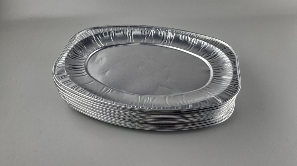 Круглий, пещевий, алюмінієвий таця 800 мл V35G 25 шт (1 шт.) Харків - фото 1