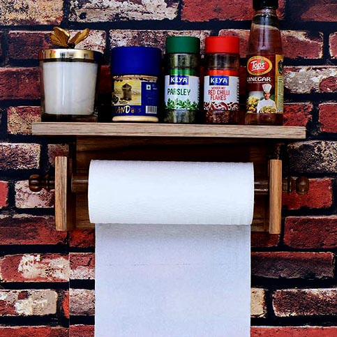 Тримач для паперових рушників "Ебрахам" латте Миколаїв - фото 3