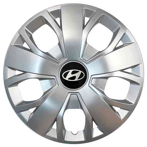 Автомобільні модельні ковпаки R16 Hyundai 420 4шт, SJS, сріблясті Київ