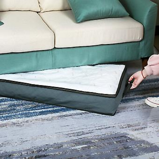 Органайзер для ковдри та речей під ліжко 103х45х15 см (сірий) Вінниця - фото 3