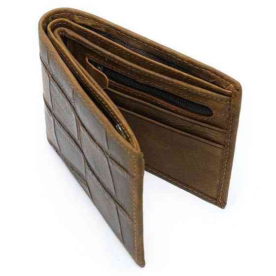 Гаманець горизонтальний Vintage 20042 Коричневий Київ