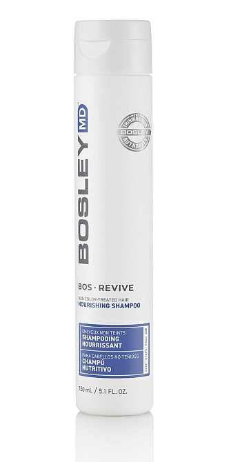 Набір для відновлення стоншеного нефарбованого волосся (поживний шампунь, кондиціонер, ущільнюючий догляд) BOS Revive BOSLEY Дніпро - фото 3