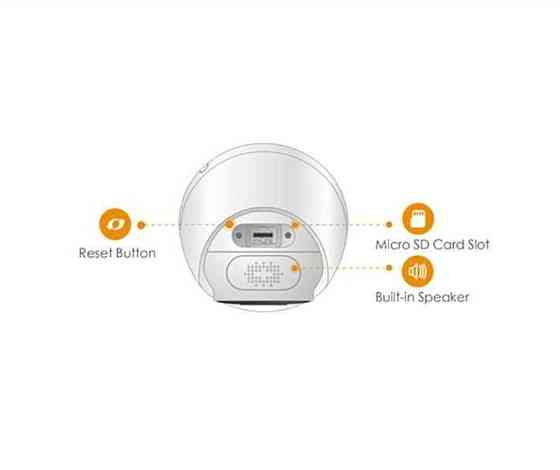 LP-камера 2мп lmou Turret (lPC-T 26EP) з підтримкою Wi-Fi та сережки IMOU Turret IPC-T26EP Харків