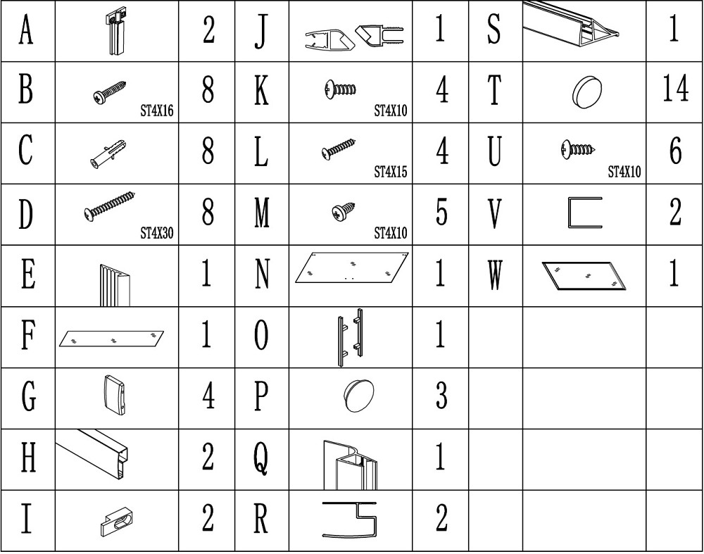 Душова кабіна квадратна без піддона MORAVA N90GB BRAVO (1уп.) Тернопіль - фото 5