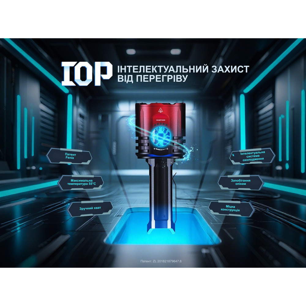 Ліхтар пошуковий ручний Fenix LR35R PRO | Лімітована серія Київ - фото 19