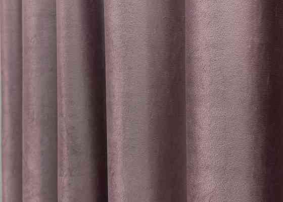Шторная ткань бархат, высота 3м цвет пудровый 1556ш Киев