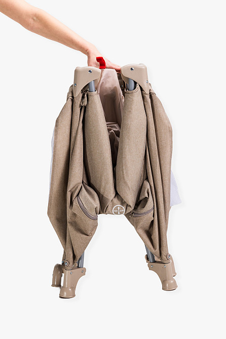 Манеж дитячий квадратний VELANO Cubo, beige Київ - фото 7