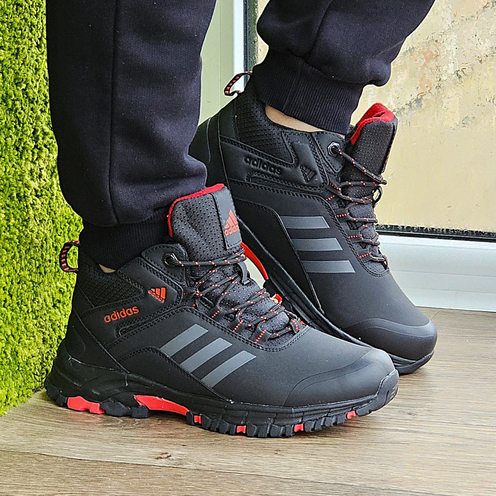 Зимние Кроссовки Adidas Terrex GORE-TEX с МЕХОМ Черные Мужские Адидас Гортекс (размеры: 41) - 3 Днепр - изображение 8