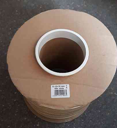 Гумовий ущільнювач самоклеючий D 12х10 (50м) білий Павлоград