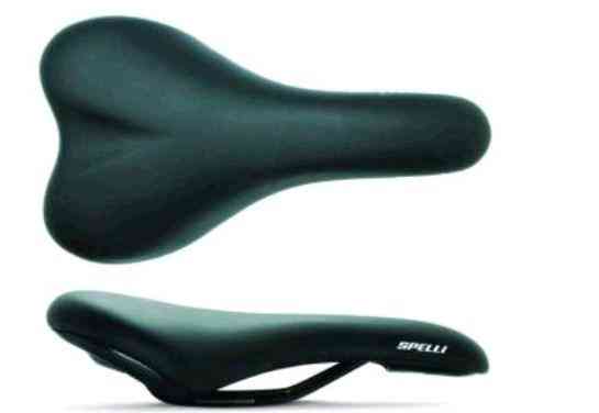 Седло велосипедное (, черное, Spelly) -4 Мукачево