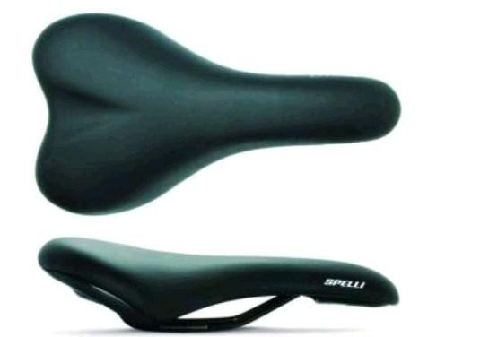 Сідло велосипедне (, чорне, Spelly) -4 Мукачево - фото 1