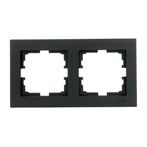 VESNA антрацит Рамка горизонтальна 2-а Лезард Житомир - изображение 1