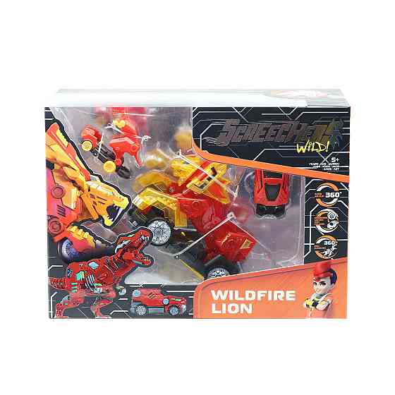 Машинка-трансформер SCREECHERS WILD! S4 L3 - Вайлдфаєр Лаєн Дніпро