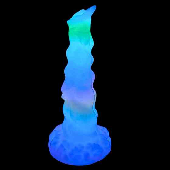 Вибратор люминесцентный с пультом UNIVIBE Unicorn, разноцветный, 25 х 5.7 см Sex Aura Киев