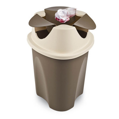 Контейнер для сміття Planet Household Twist кремовий 23 л (6882) Вінниця - фото 4