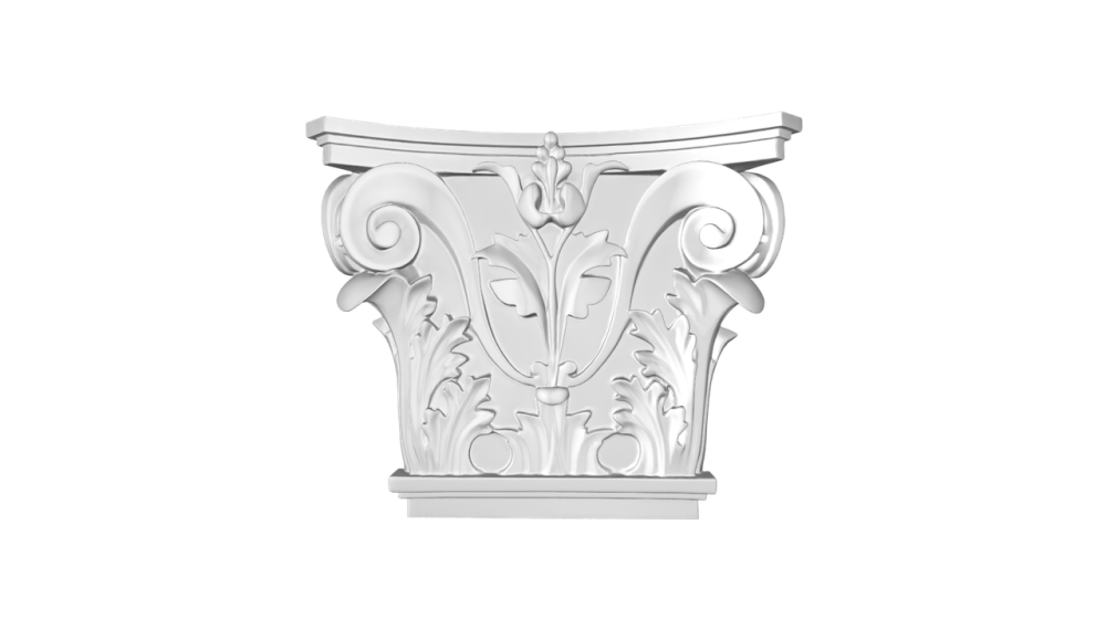Пилястр полиуретановый капитель Gaudi Decor PL 557 Днепр - изображение 1