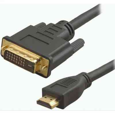 Кабель мультимедійний HDMI M to DVI M 1.8m 24+1pin Atcom (3808) Вінниця
