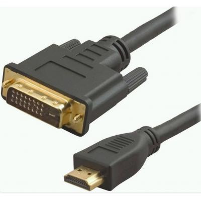 Кабель мультимедийный HDMI M to DVI M 1.8m 24+1pin Atcom (3808) Винница - изображение 1