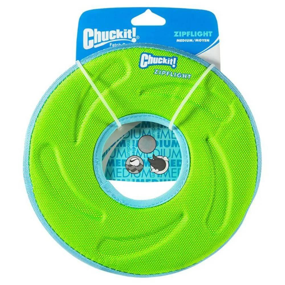 Игрушка летающий диск Chuсkit! Zipflight для собак, размер S (зеленый) Винница - изображение 1