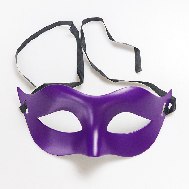 Карнавальна маска пластикова one size фіолетовий Київ - фото 2