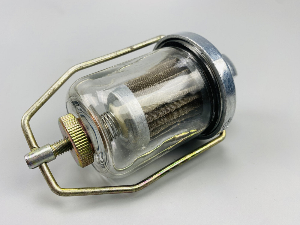 Фільтр універсальний багаторазовий скляна колба кріплення М14х1.5 змінний елемент всередині нержавіюча сталь Мукачево - фото 9