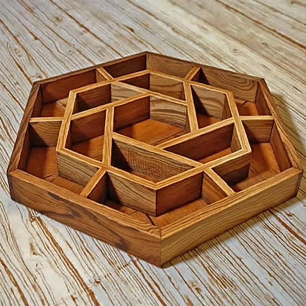 Менажница деревянная 