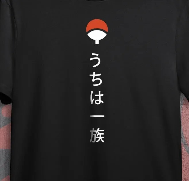 Футболка мужская с принтом Наруто Клан Учиха Размер 48 Anime0005 Днепр - изображение 4