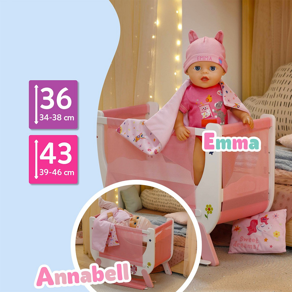 Ліжечко для ляльки BABY born – Сни Єдинорога Дніпро - фото 3