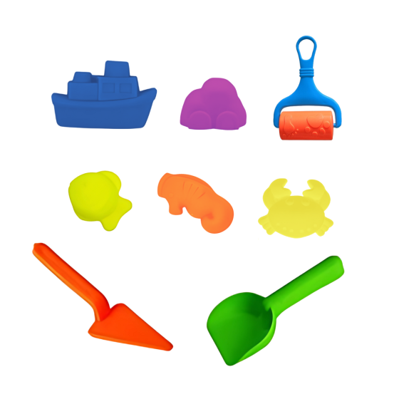 Набор детский стол с кинетическим песком и аксессуарами 