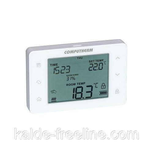 Програмований, тижневий сенсорний терморегулятор COMPUTERM Q 20 Харків - фото 1