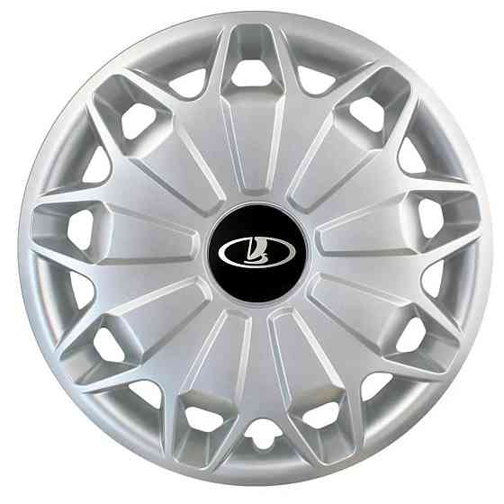 Автомобільні модельні ковпаки R16 Lada 419 4шт, SJS, сріблясті Київ