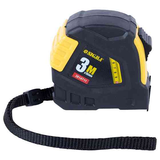 Рулетка гумова 3 м×16мм SIGMA (3814711) Київ