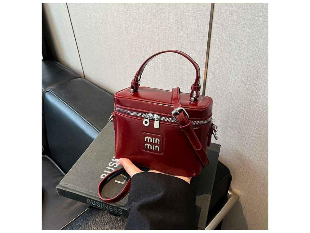 Сумка женская экокожа 13*17,5*8см красный арт.C59025-5 ТМ КИТАЙ Киев - изображение 1