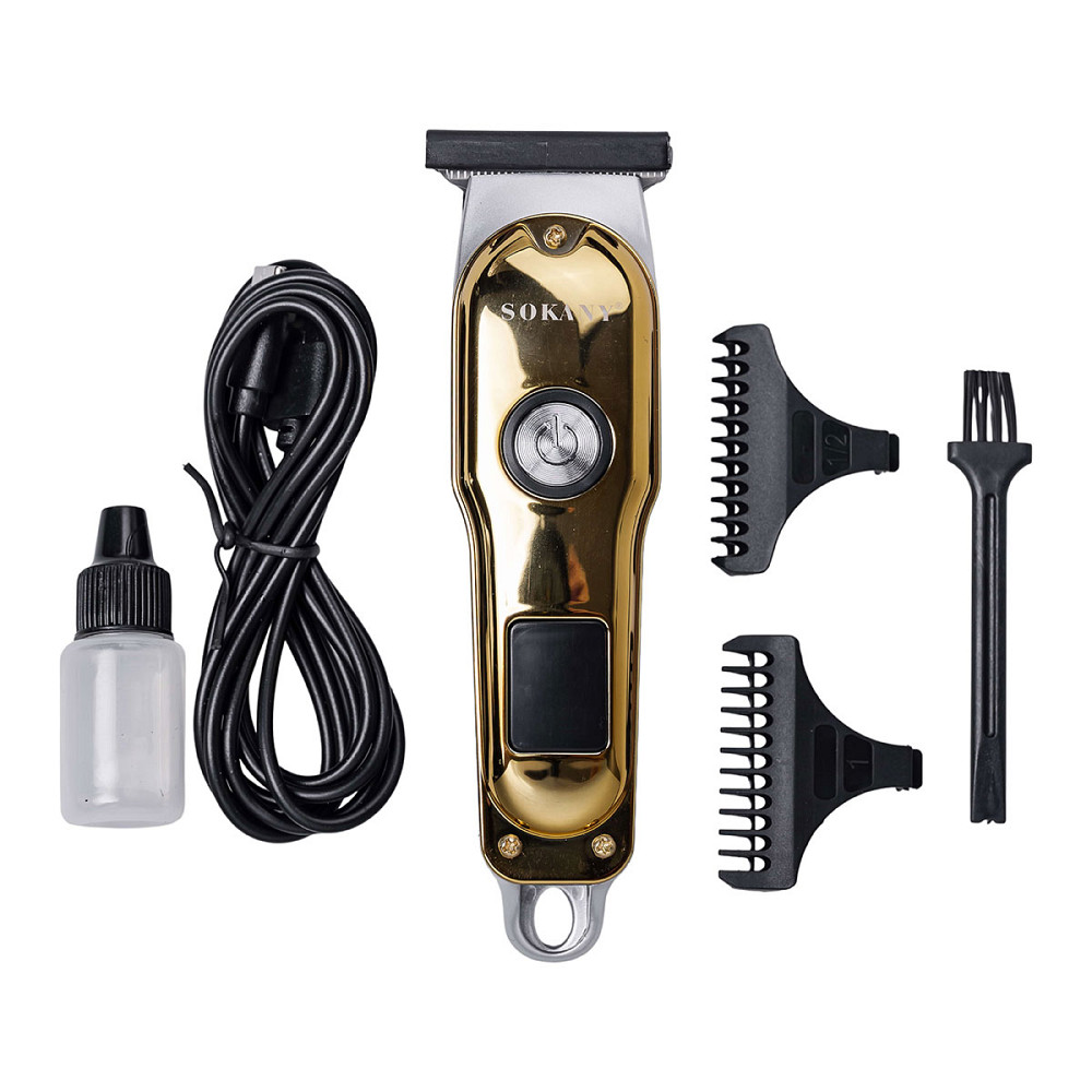 Sokany Машинка для стрижки Золотиста Sokany SK-LF-9988GOLD Коломия - фото 3