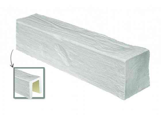 Балка полиуретановая DECOWOOD Модерн ED 107 (2м) classic белая 6х9 Днепр