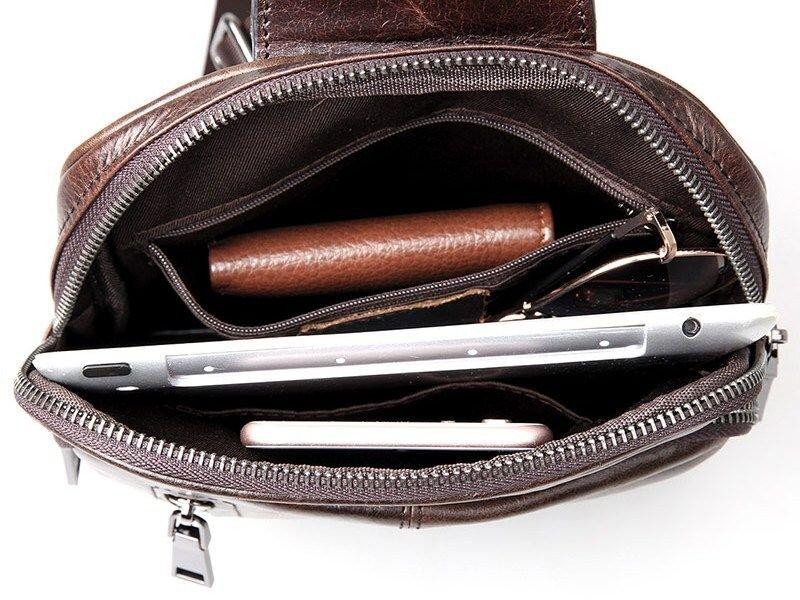 Сумка чоловіча Коричнева (Vintage) Київ - фото 14