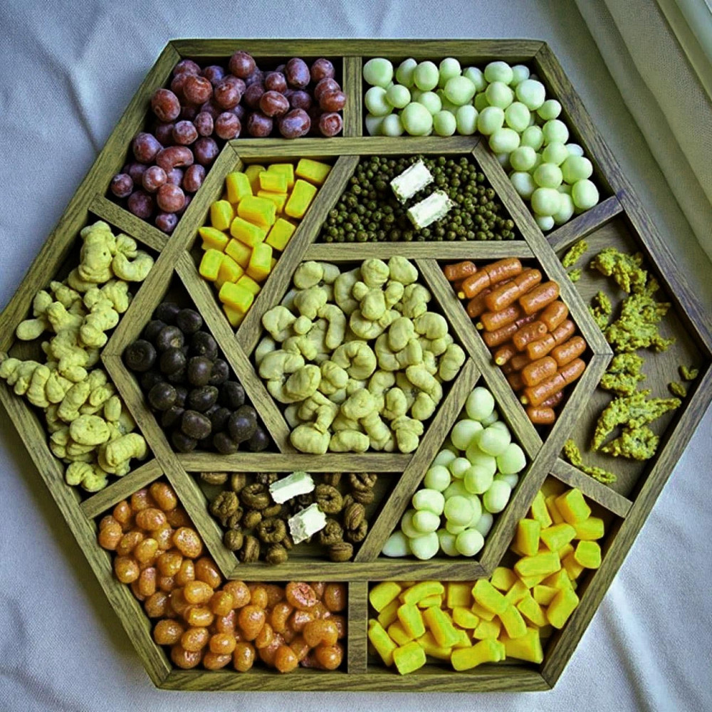 Менажница деревянная 